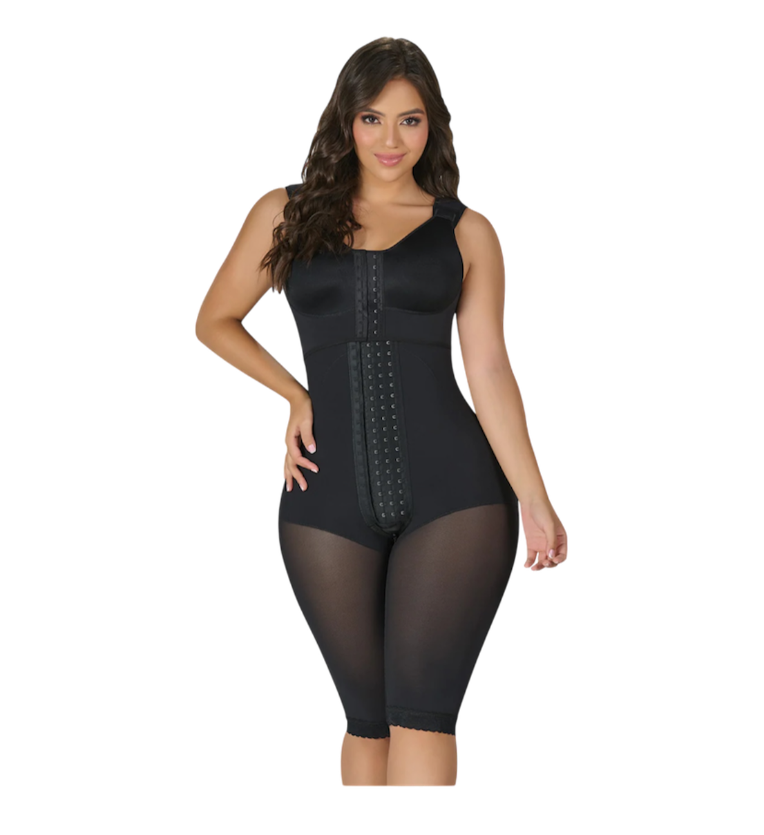 Hourglass type knee length faja  with bra